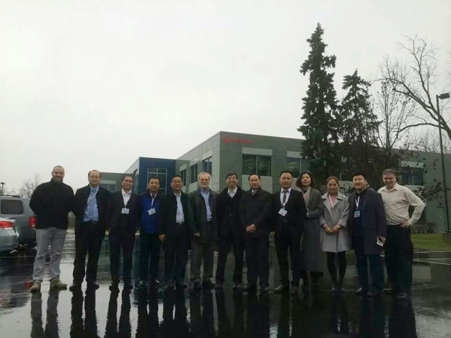 金正環(huán)保訪問美國(guó)威立雅水處理公司